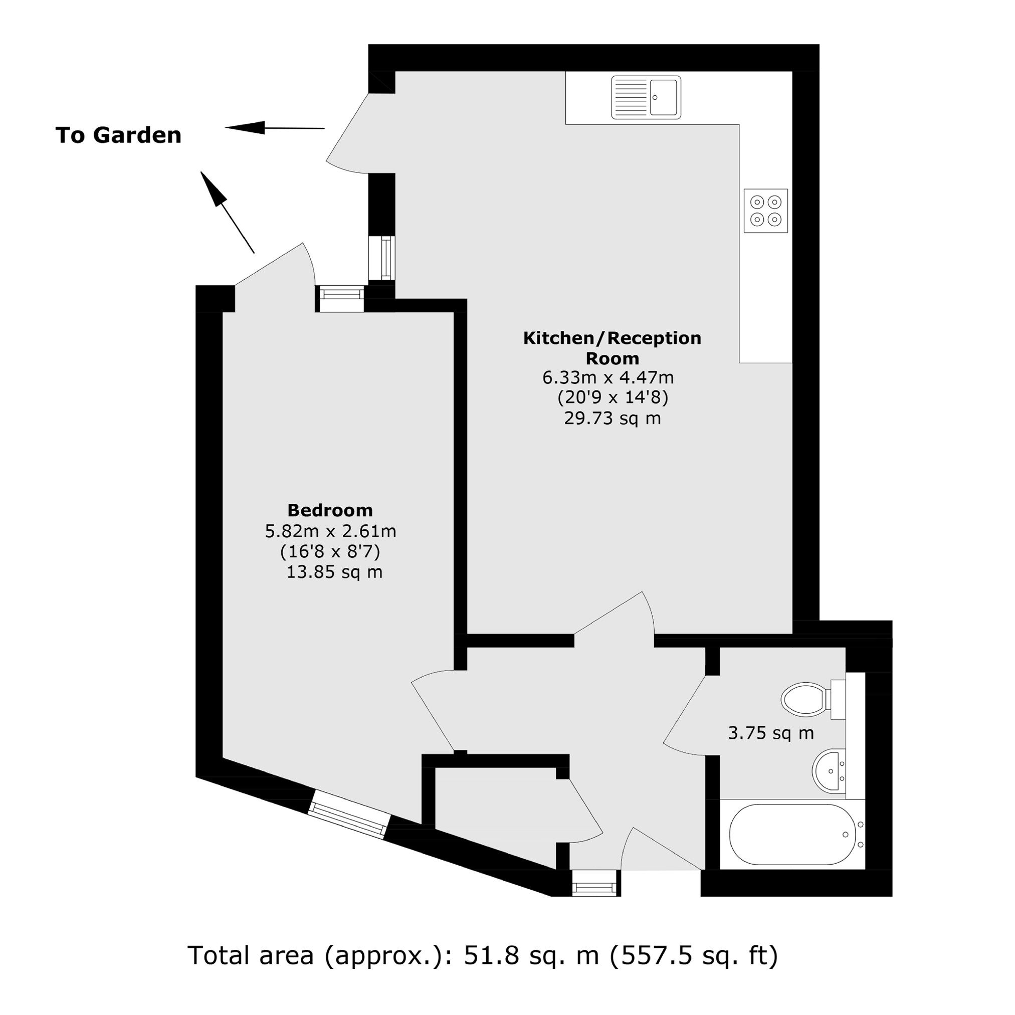 Unit 2, 2, Ackroyd Road, London floorplan