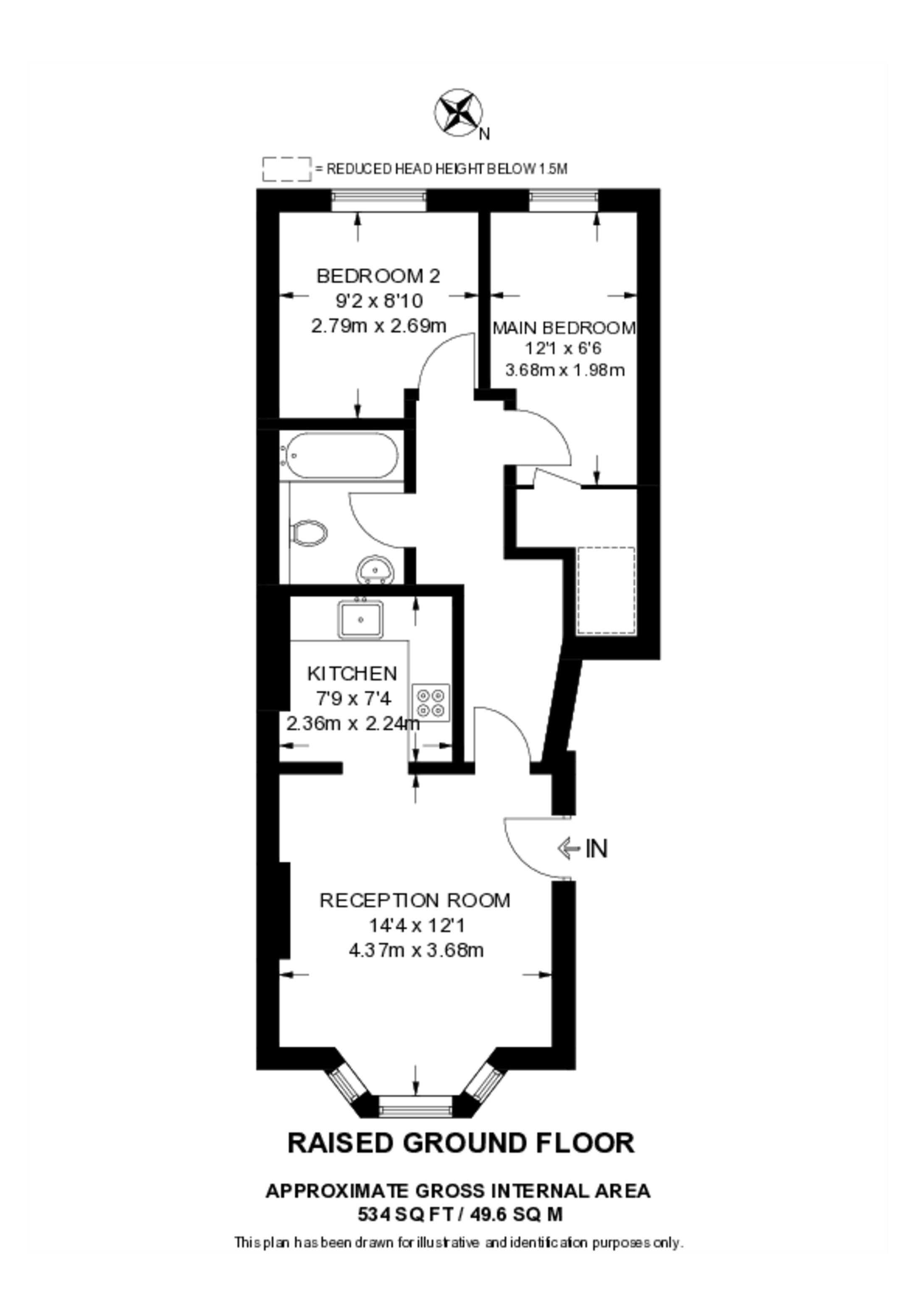 Merton Road, Wandsworth floorplan