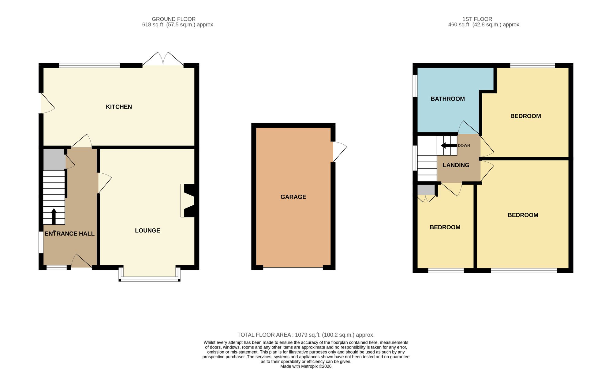 2 Kingston Grove, Scarborough floorplan