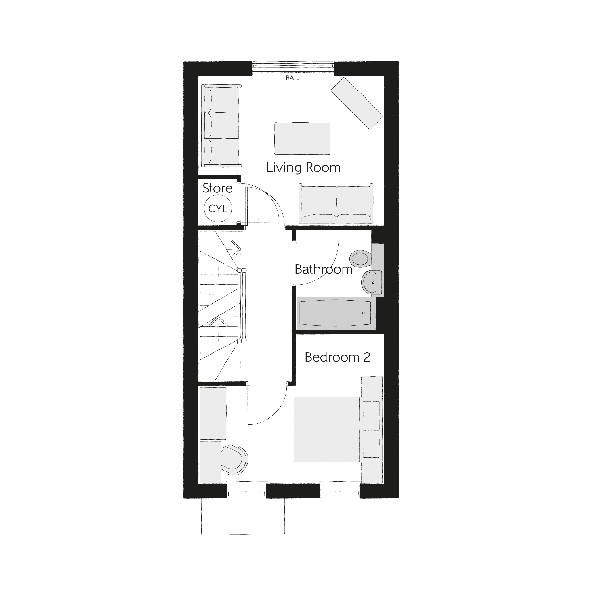 28, Dee Road, Tilehurst, Reading floorplan