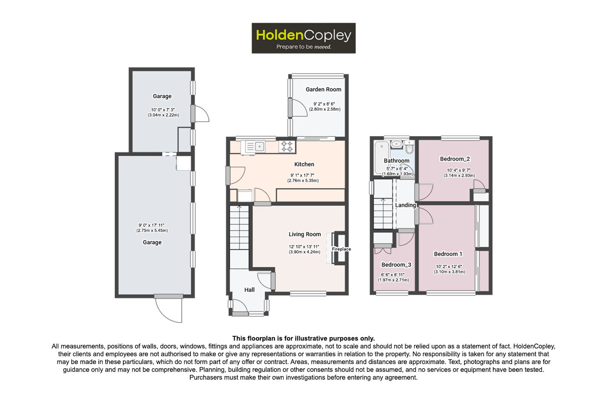 8 Kennedy Avenue, Nottingham floorplan