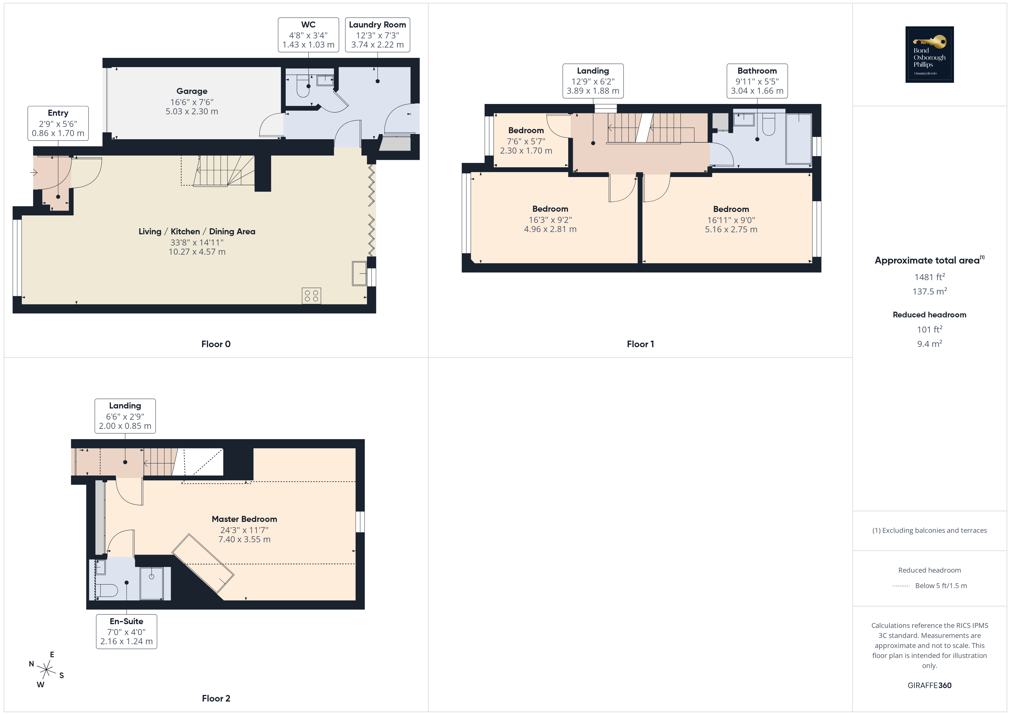 Kay Gardens, Cornwall floorplan
