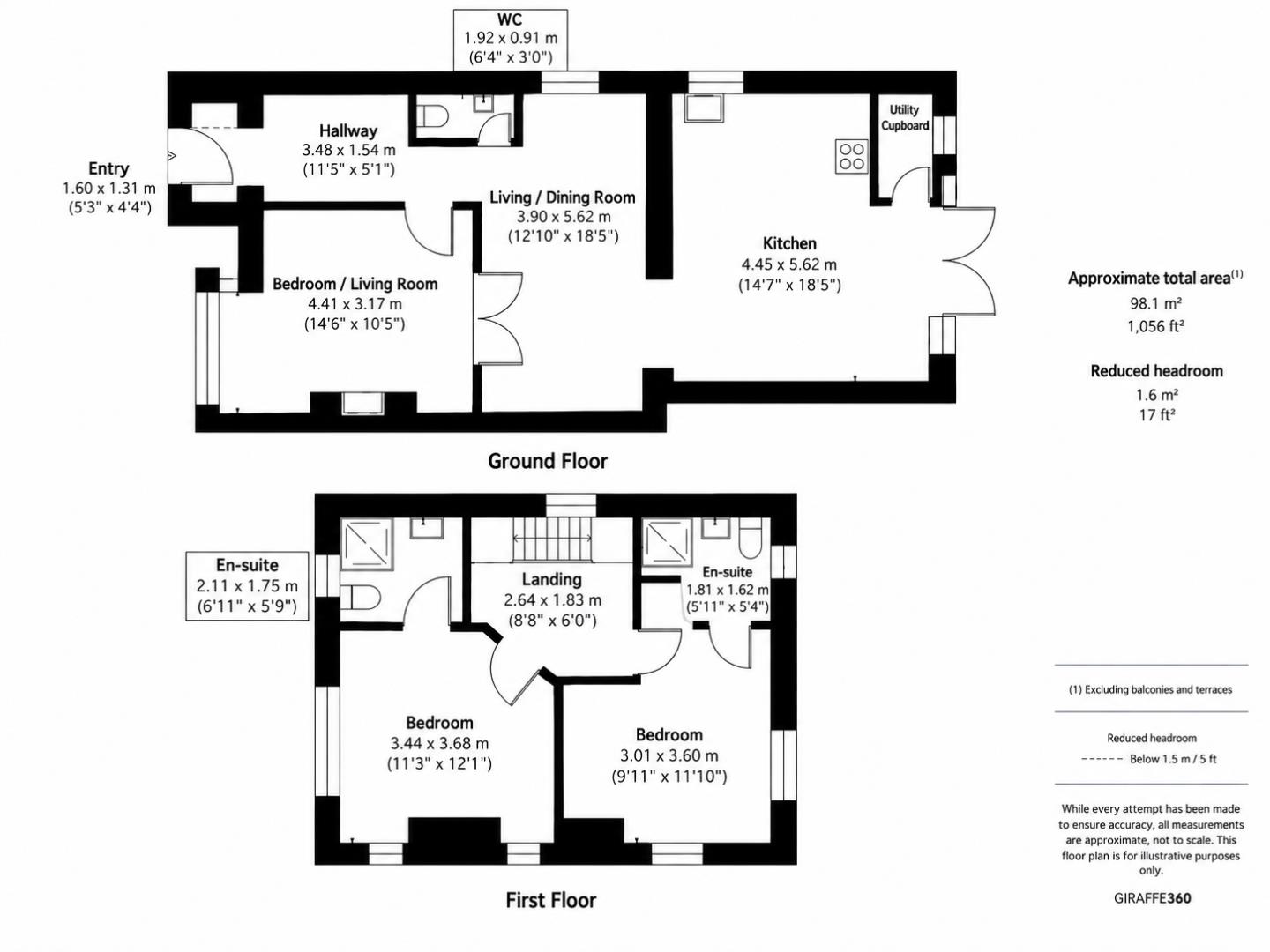 1, Elmleigh Road, Bristol floorplan
