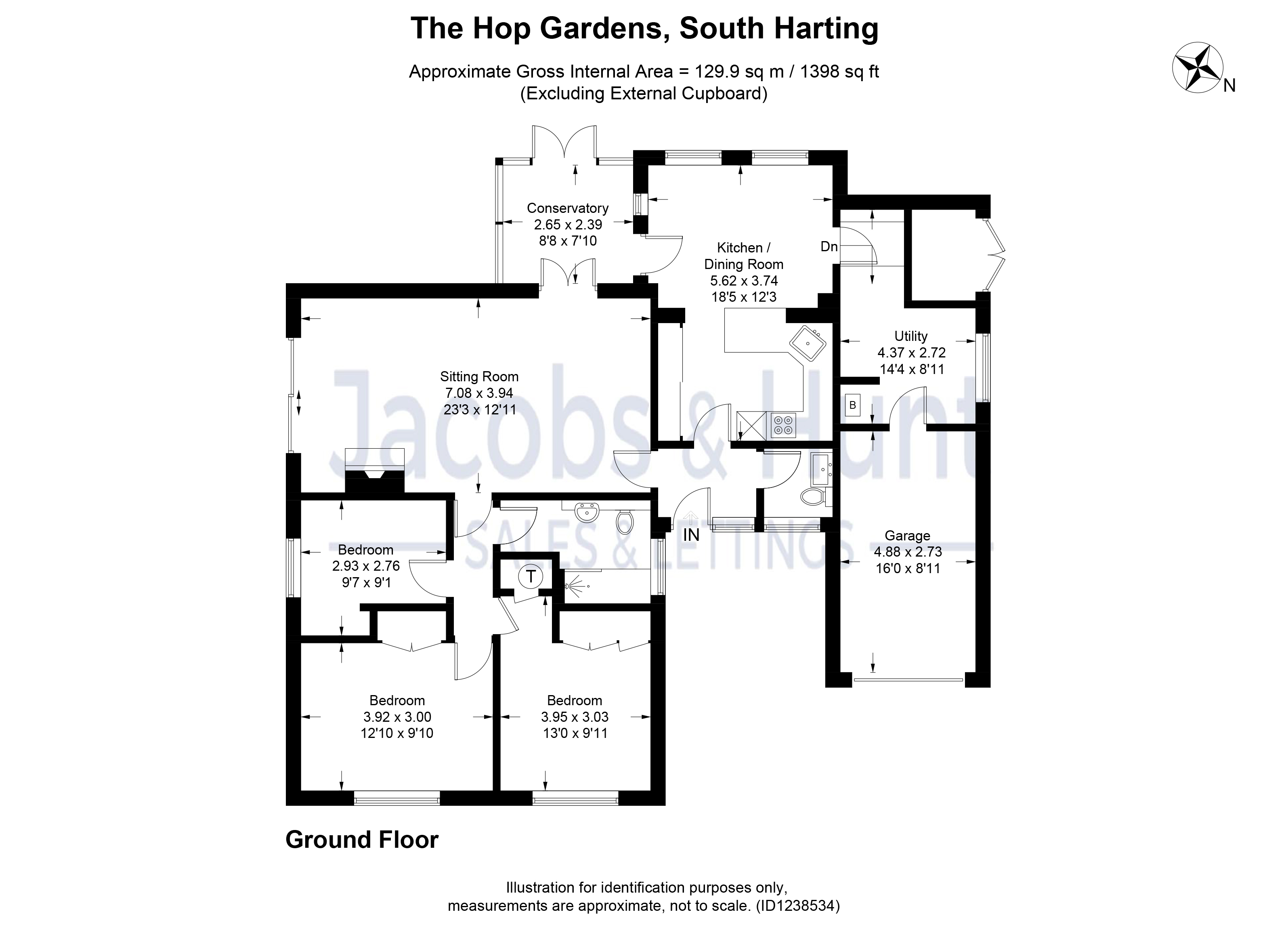 4, The Hop Garden, Petersfield floorplan