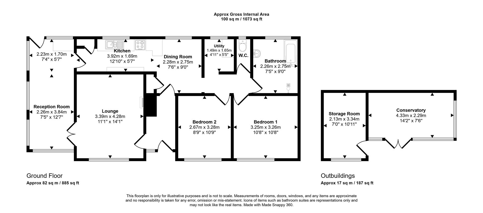 Thalassa, Milton Crescent, Milford Haven floorplan