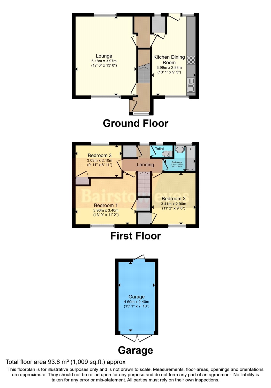 18, Simpson Road, Nottinghamshire floorplan