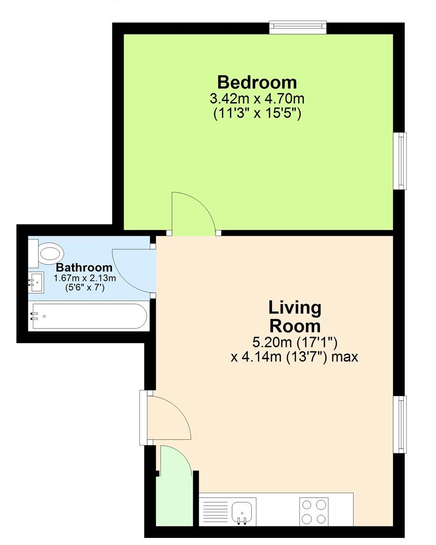 2 Toto House, Saville Street, Bolton floorplan