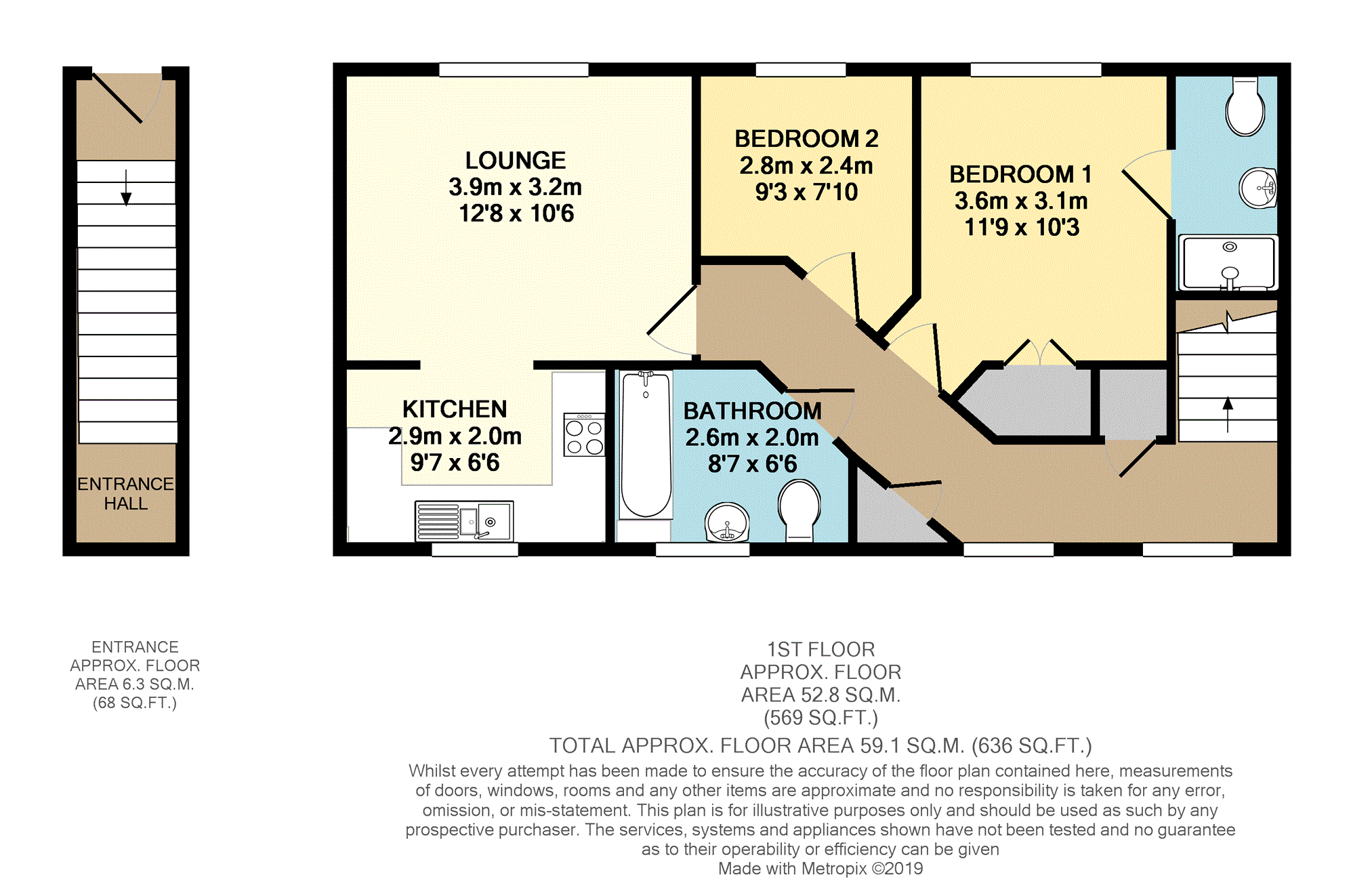 2 Bedrooms  to rent in Glimmer Way, Rochester ME3