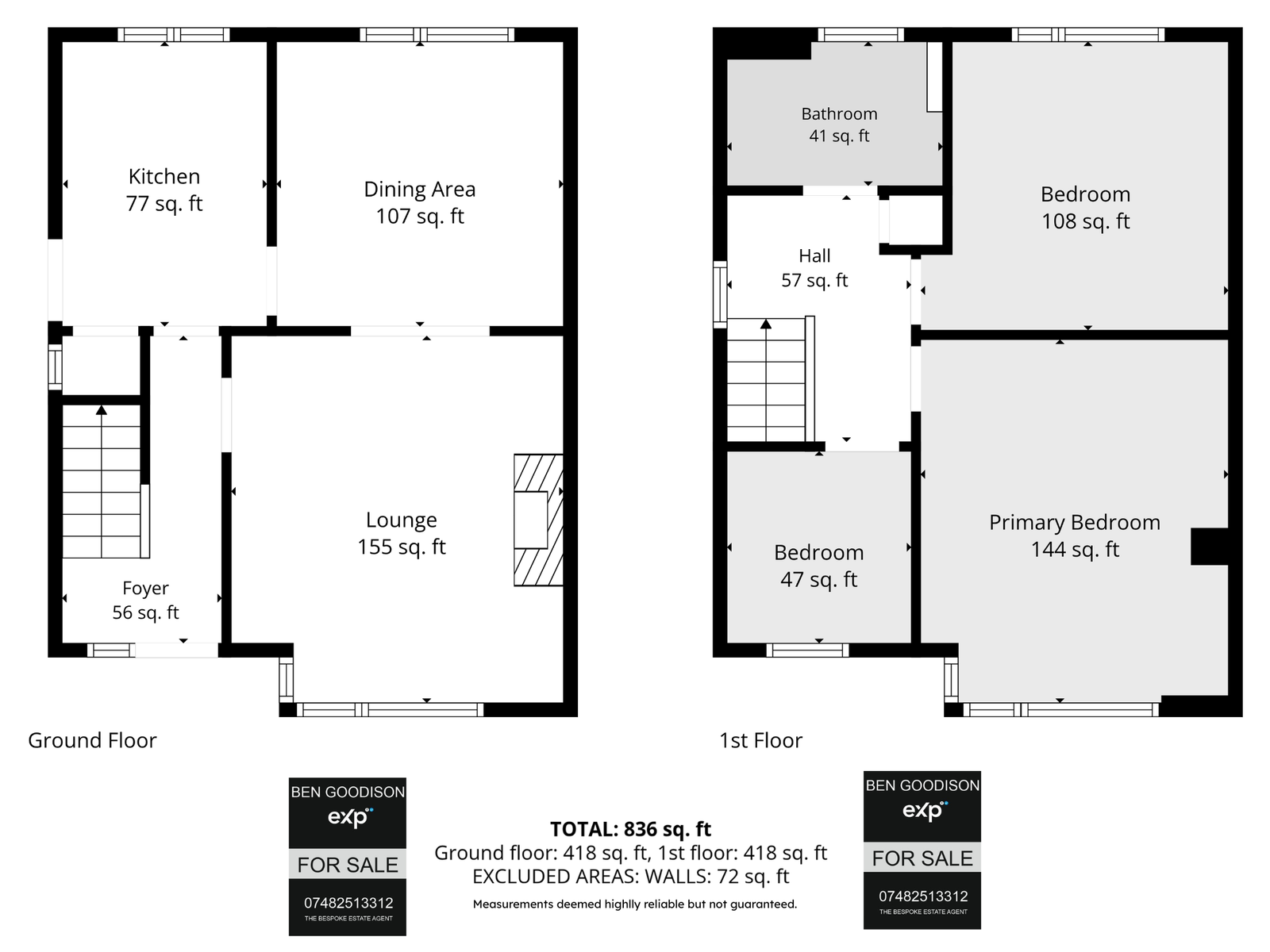25, Weston Vale Road, Bradford floorplan