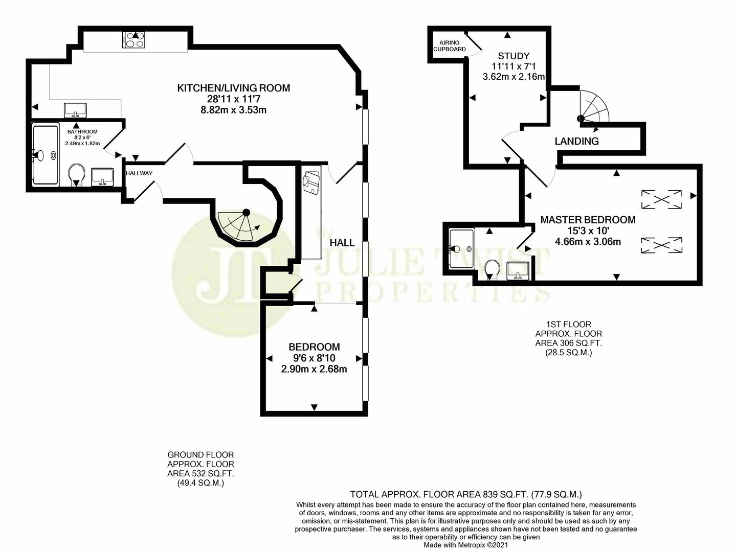 Waldorf House, Manchester floorplan