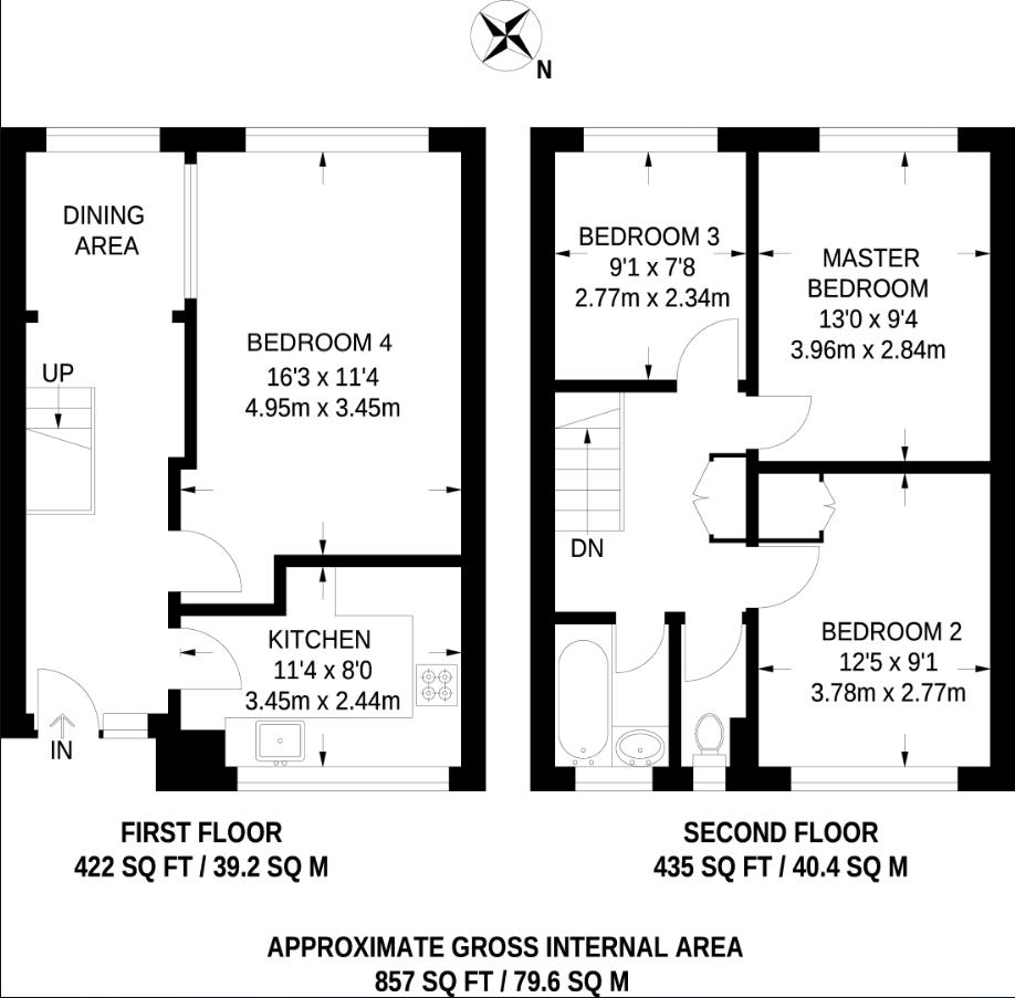 92 Cable Street, London floorplan