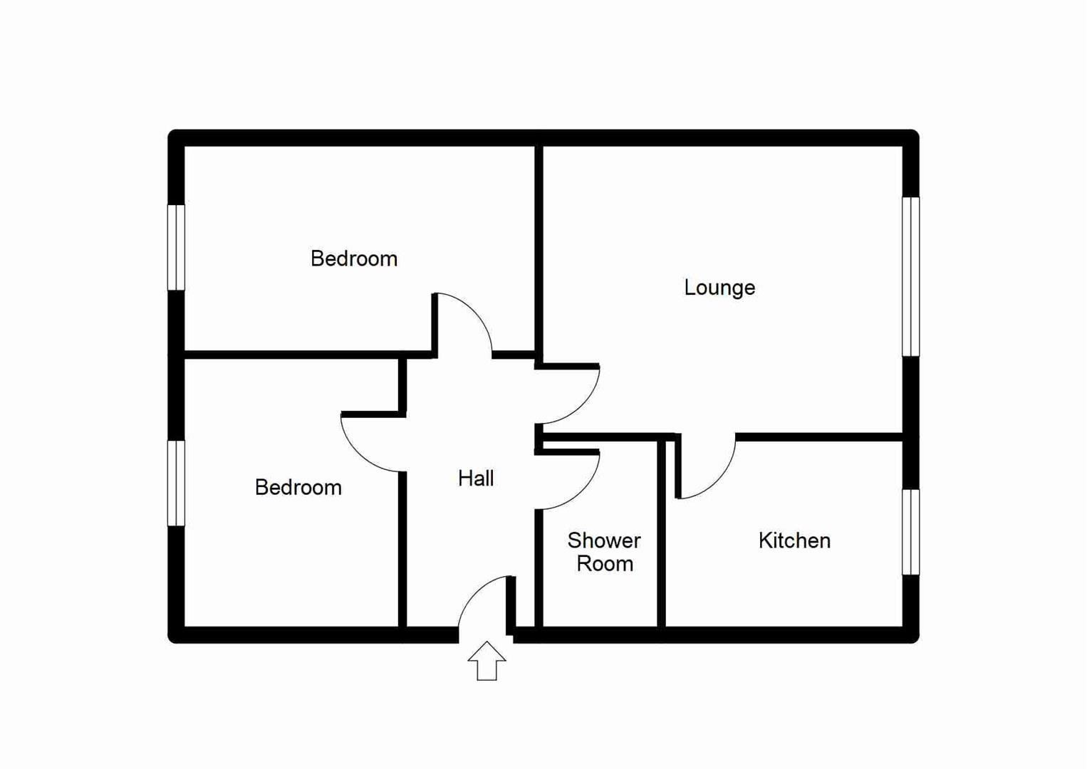 Flat 36, Nesfield Court, Nesfield Road, Ilkeston floorplan