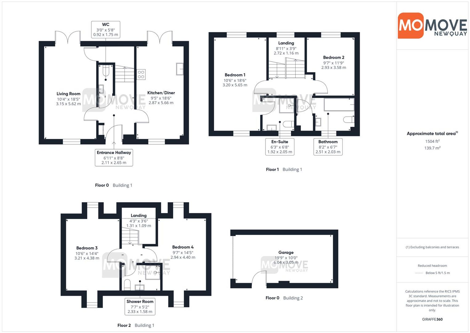 18, Stret Duk Kernow, Newquay floorplan