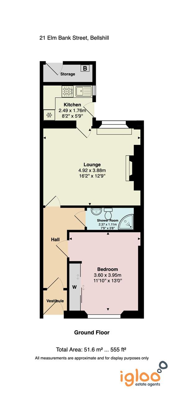 21, Elmbank Street, Bellshill floorplan