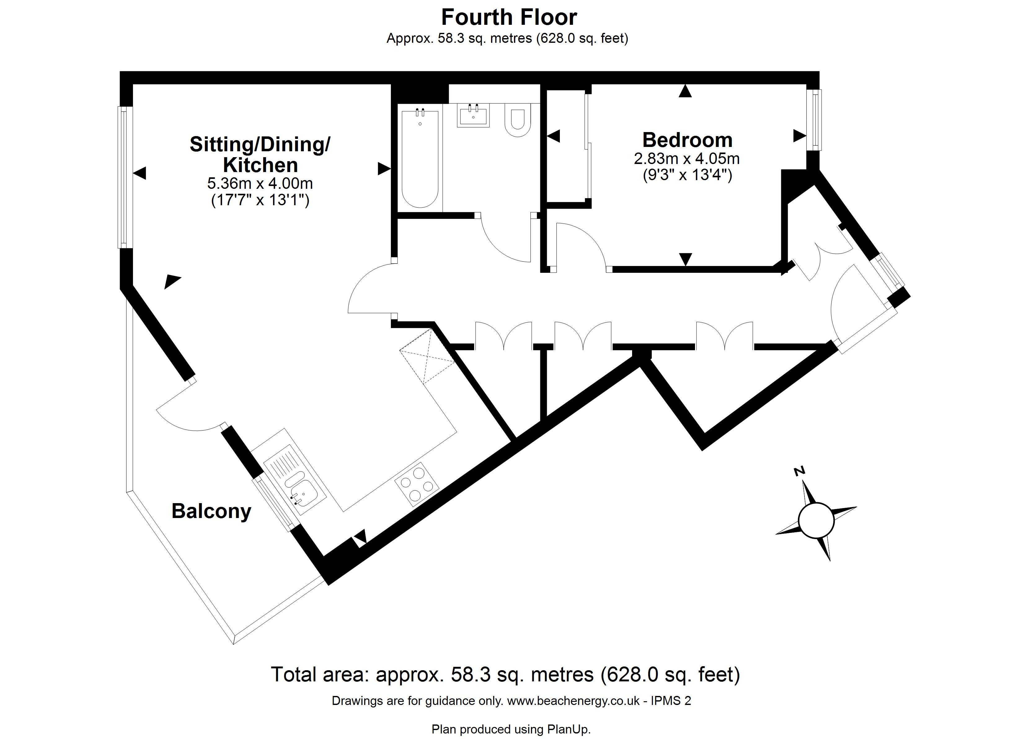 84, Hobson Avenue floorplan