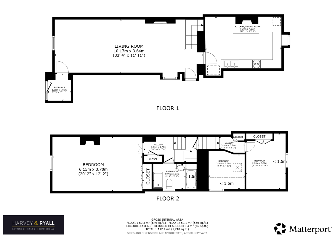 840A, New Hey Road, Huddersfield floorplan