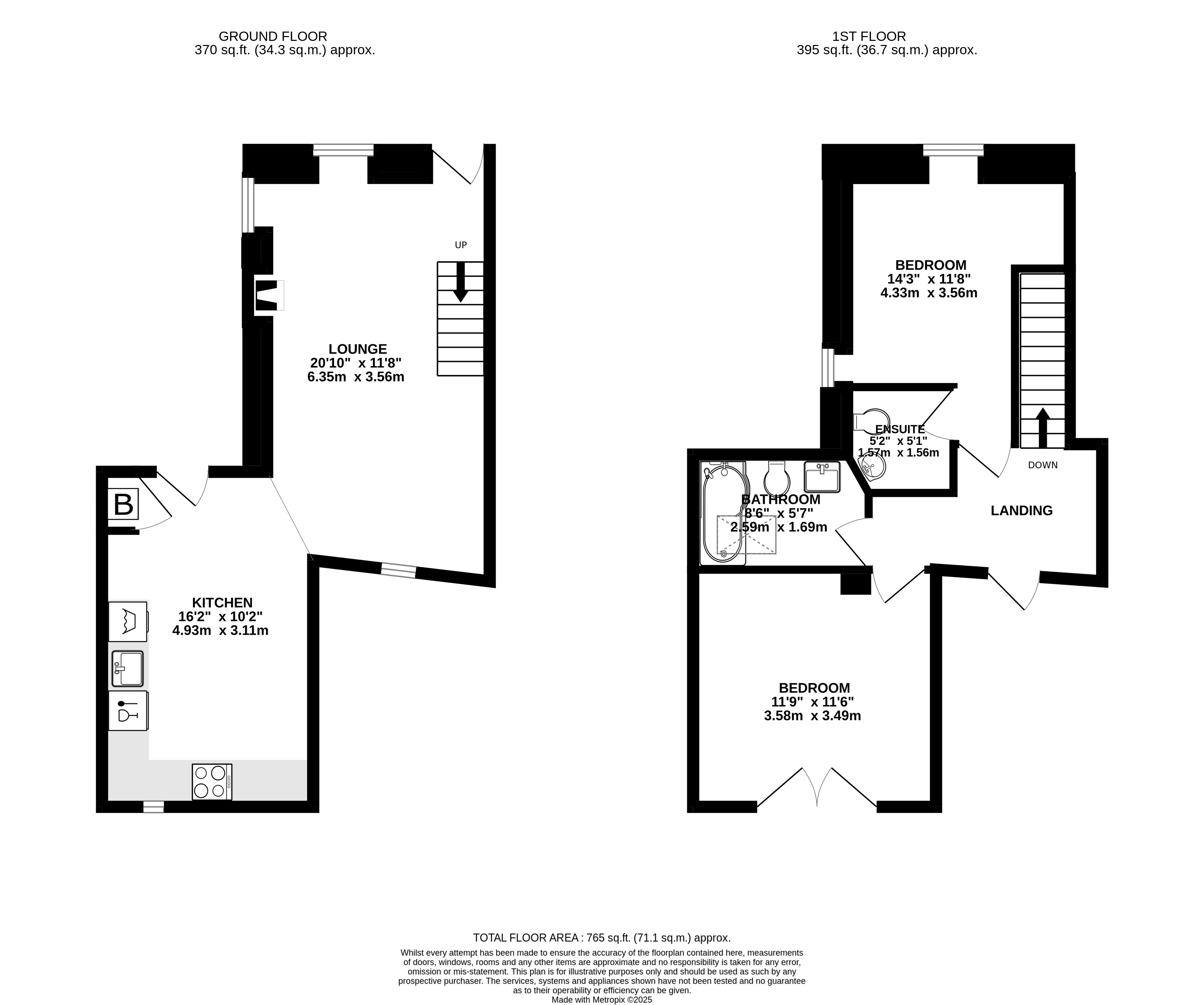 15, Hill Street, Padstow floorplan