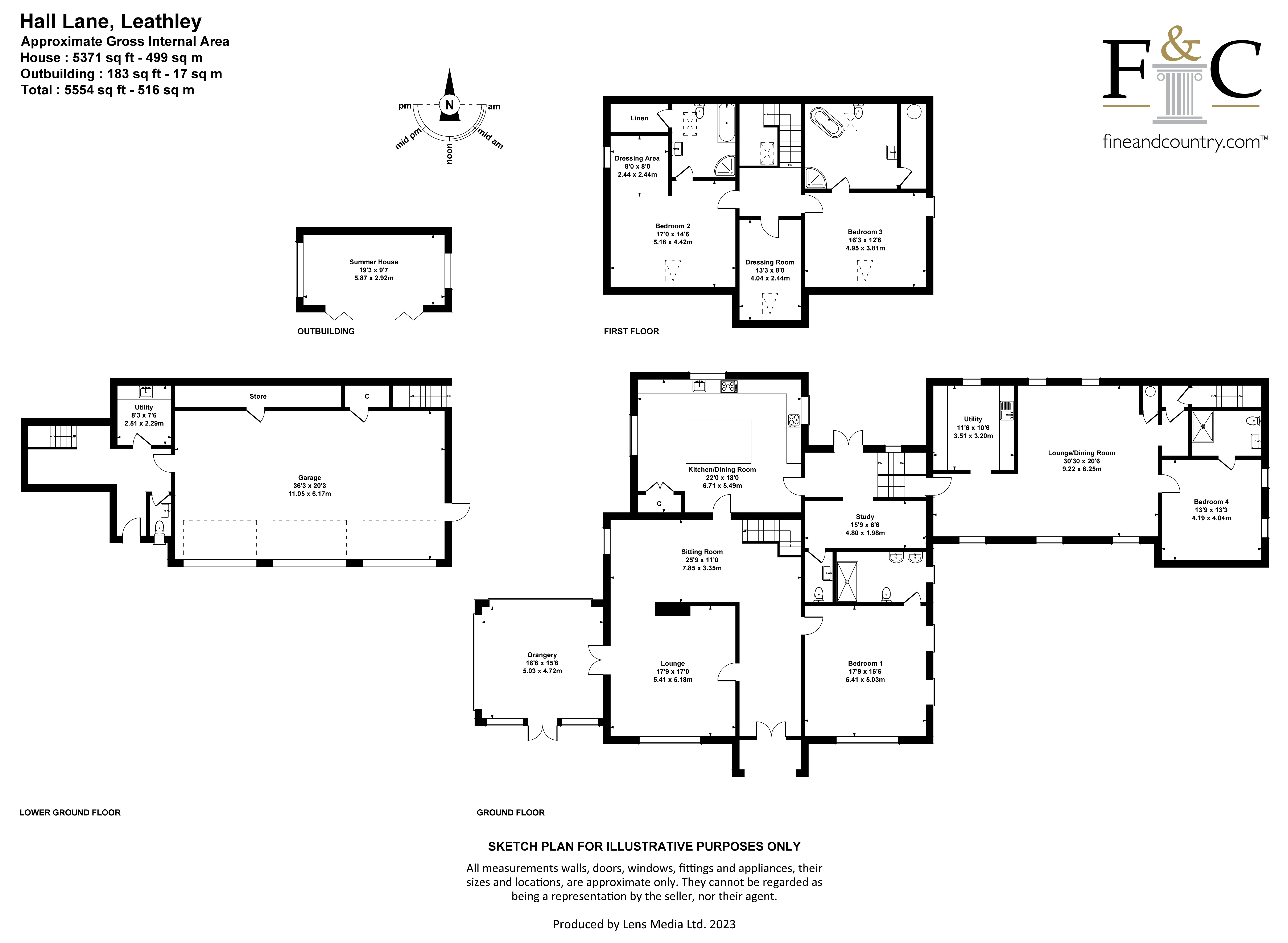 Barks Hill, Hall Lane, Leathley, North Yorkshire LS21, land for sale
