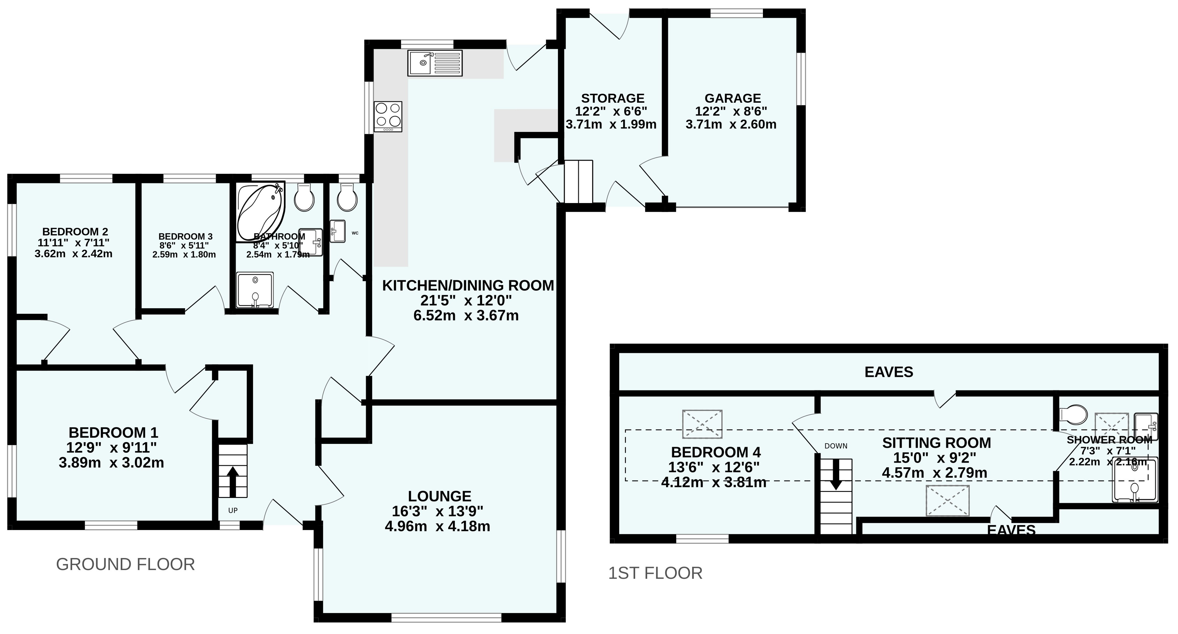 Seascape,, Gwelanmor Close, St. Ives floorplan