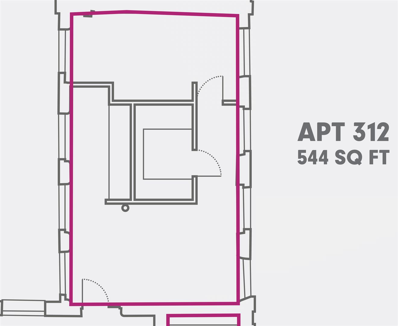 Flat 312 Crusader Mill, 70 Chapeltown Street, Manchester floorplan