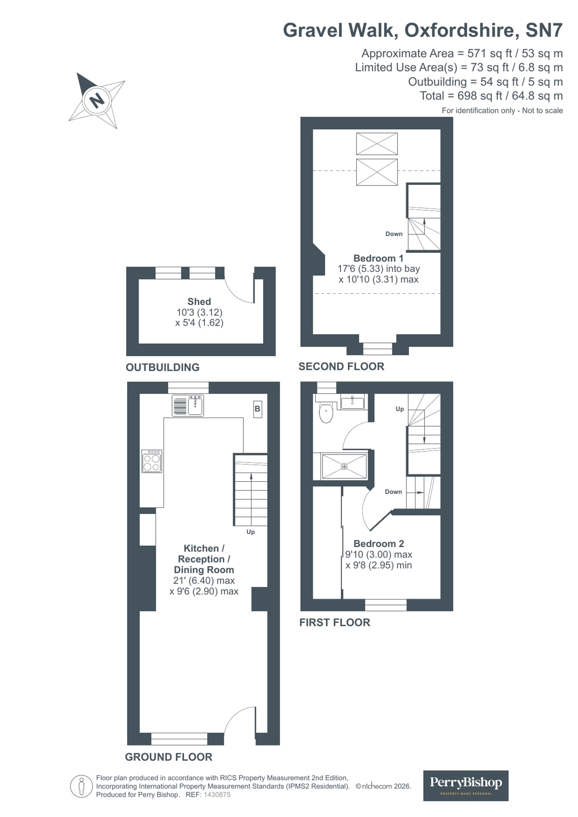 27, Gravel Walk, Oxfordshire floorplan