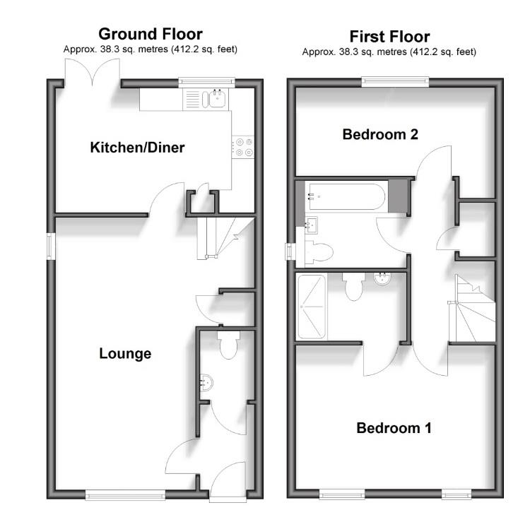 9, Cherry Orchard Drive, Rainham floorplan