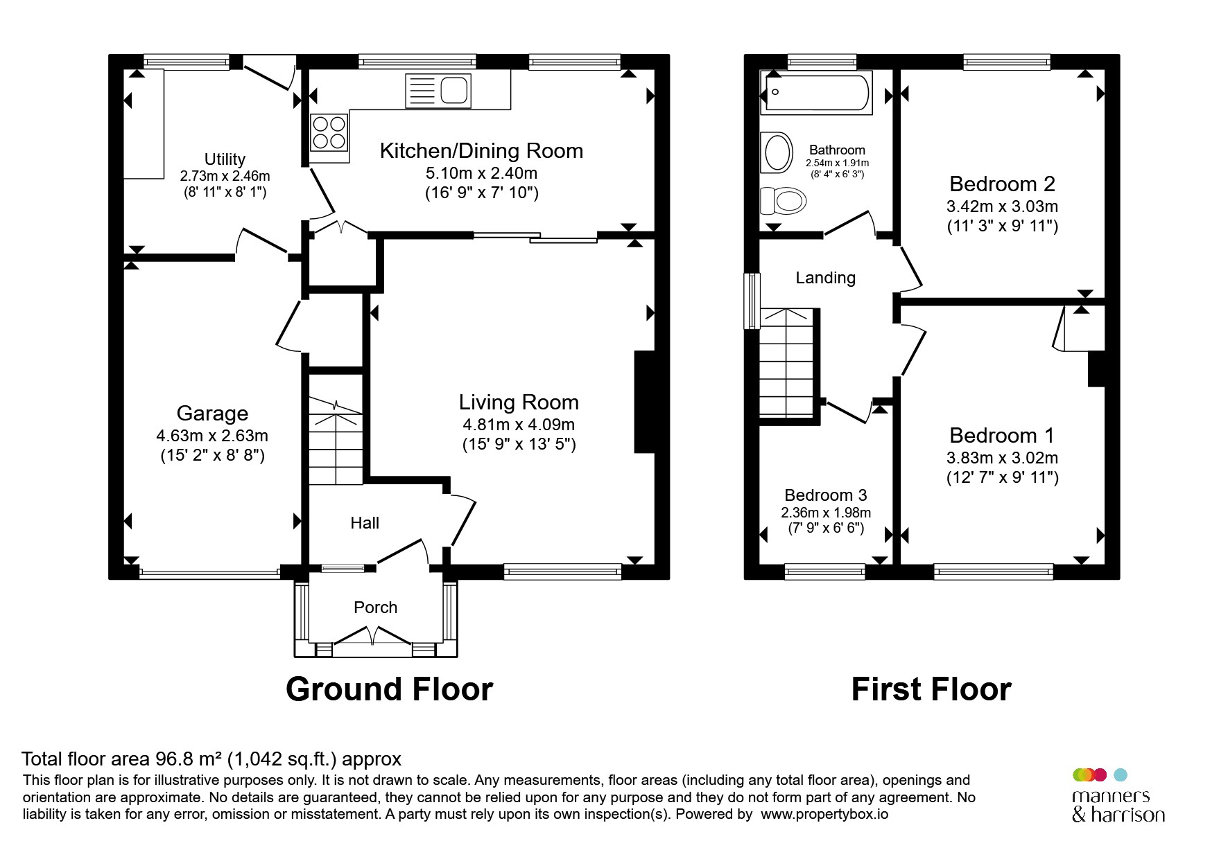 42, Westbeck Gardens, Middlesbrough floorplan
