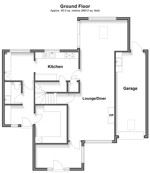 Durnford Close, Canterbury floorplan