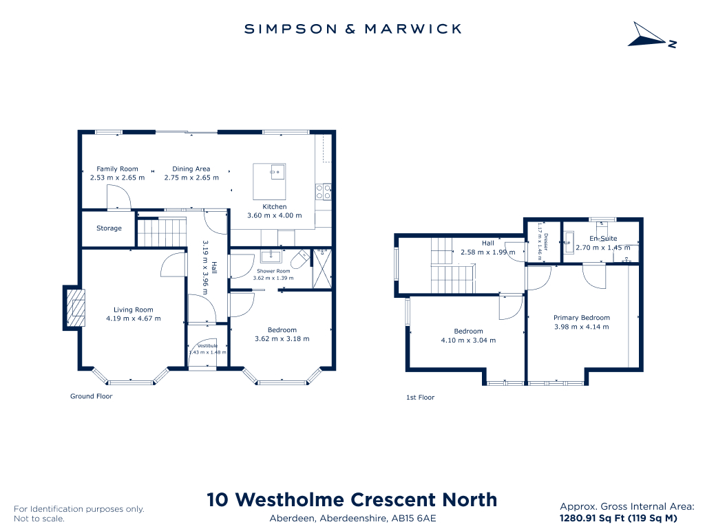 10, Westholme Crescent North, Aberdeen floorplan