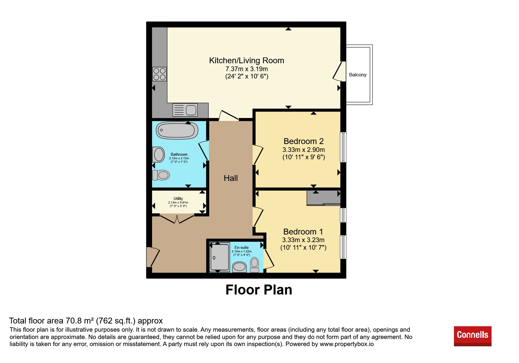 21, Lancaster House, Frogmore Road, Hemel Hempstead floorplan