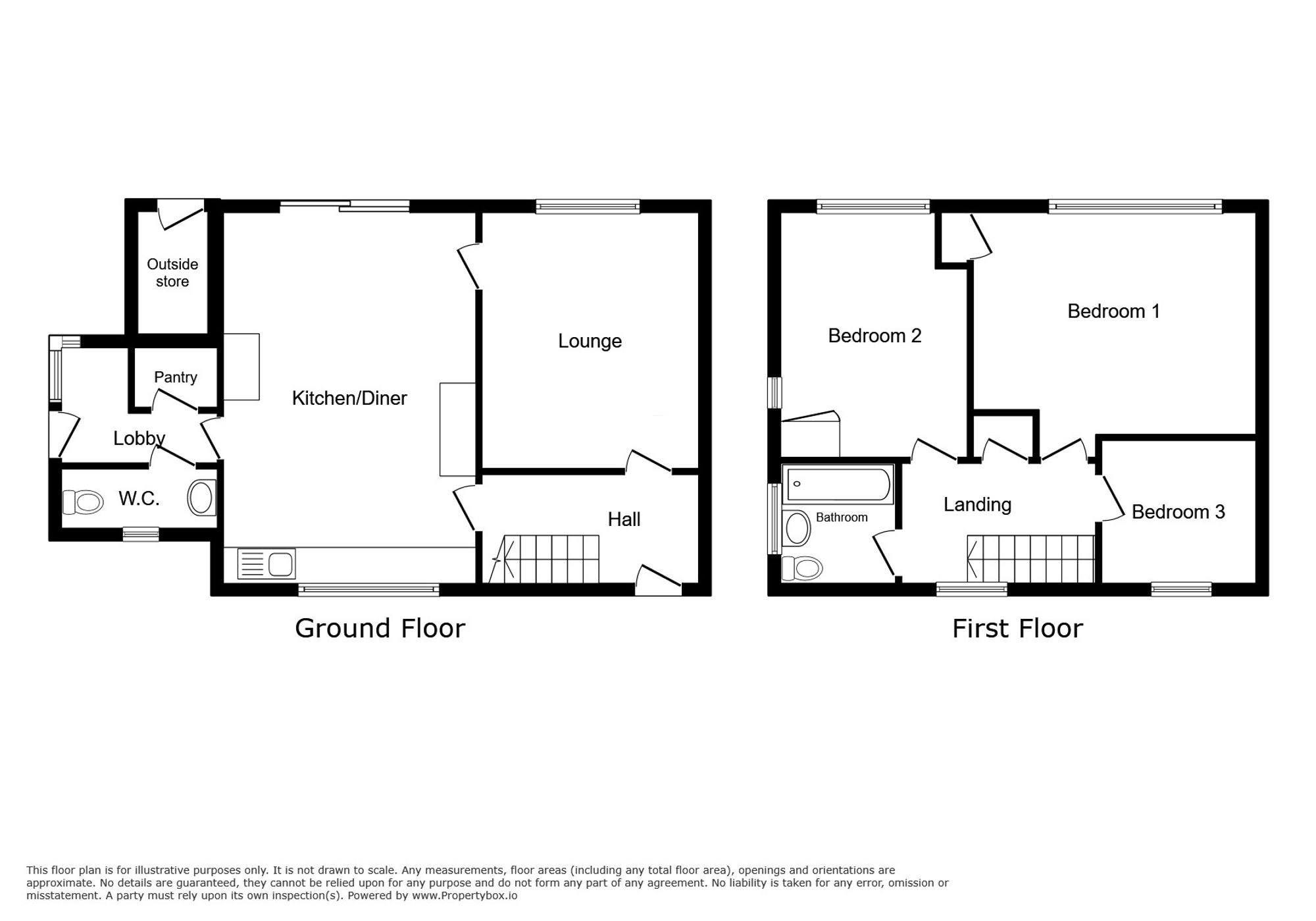 26 Pottingfield Road, Rye floorplan