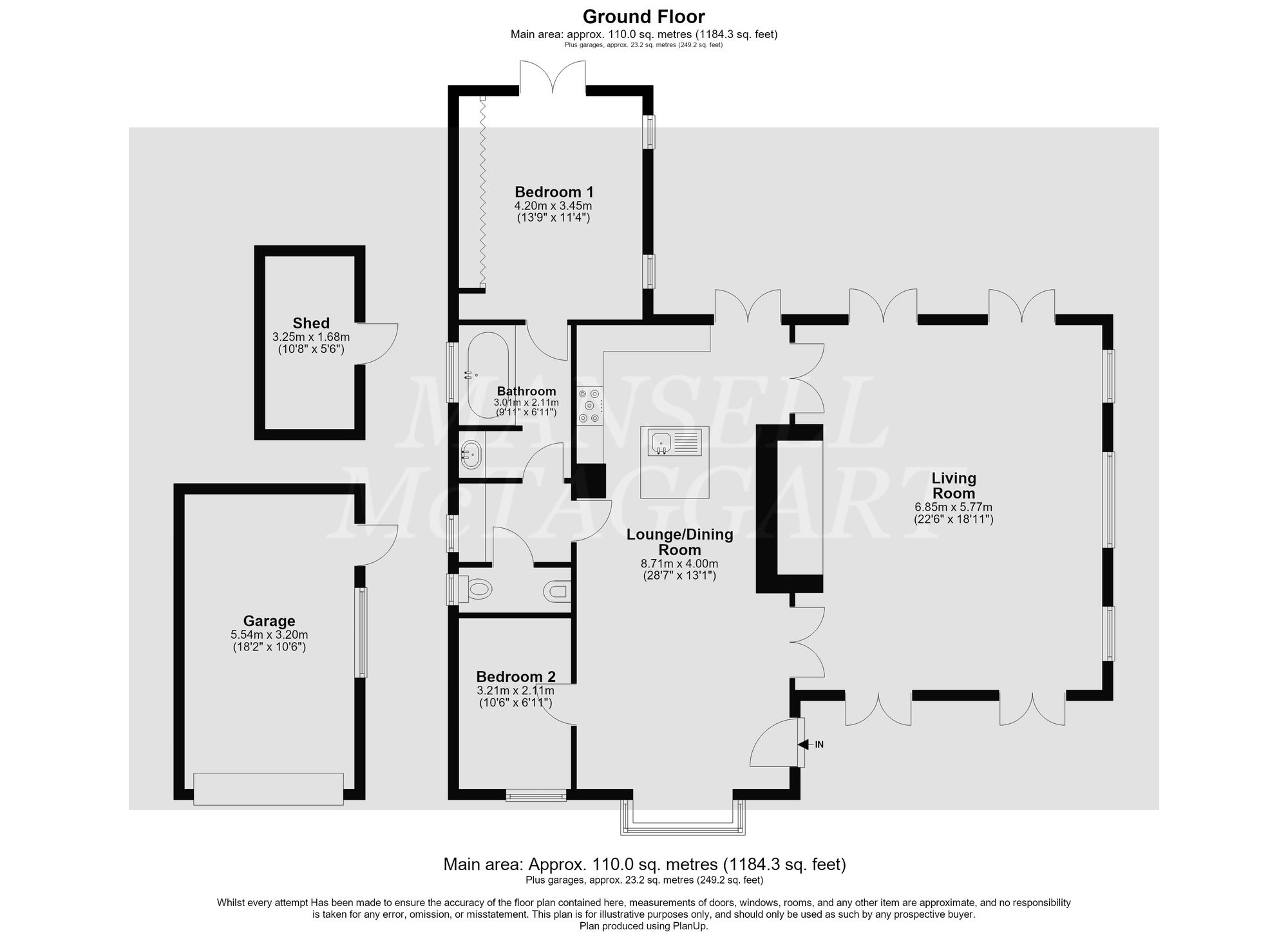Bramble Cottage, Edenbridge floorplan