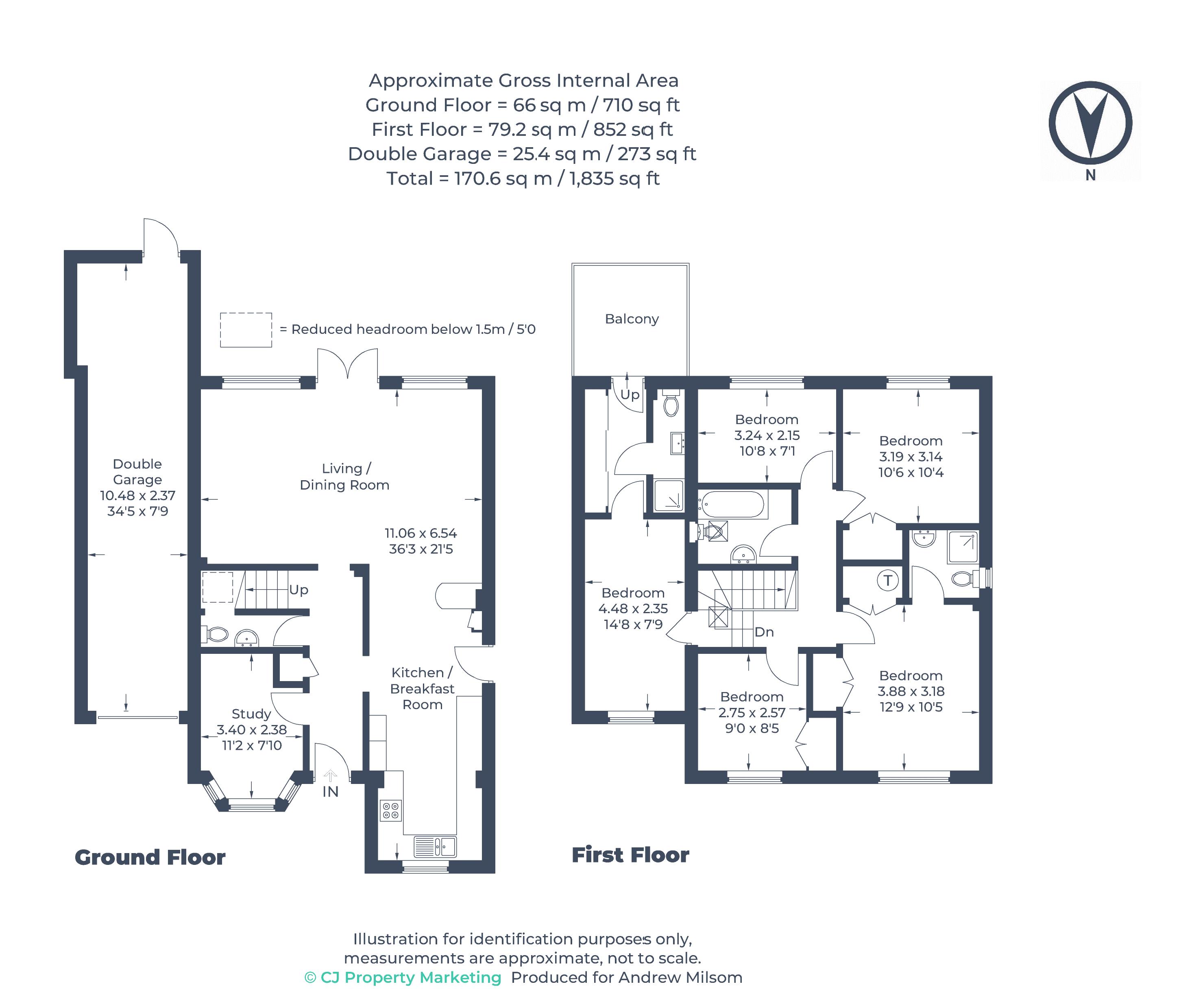 28, Bovingdon Heights, Marlow floorplan