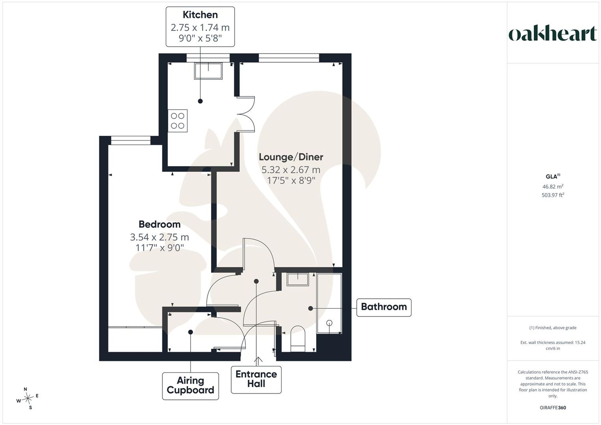 16 Lacy Court Risbygate Street, Bury St. Edmunds floorplan
