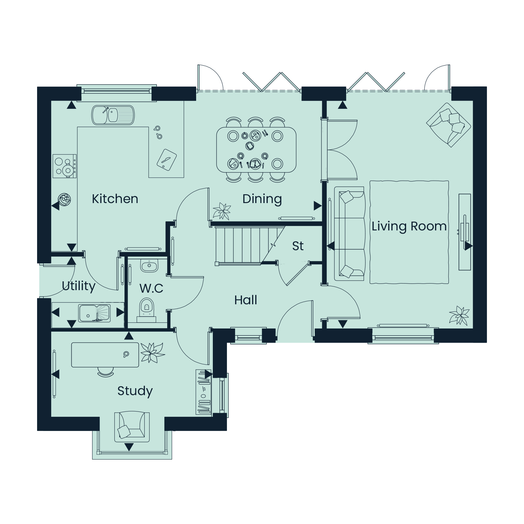 Cricketer Drive, Nether Stowey floorplan