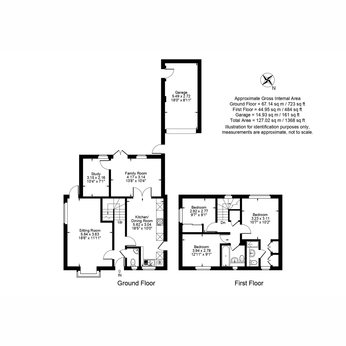 Touchstone Road, Heathcote Warwick, Warwickshire CV34 6EE floorplan