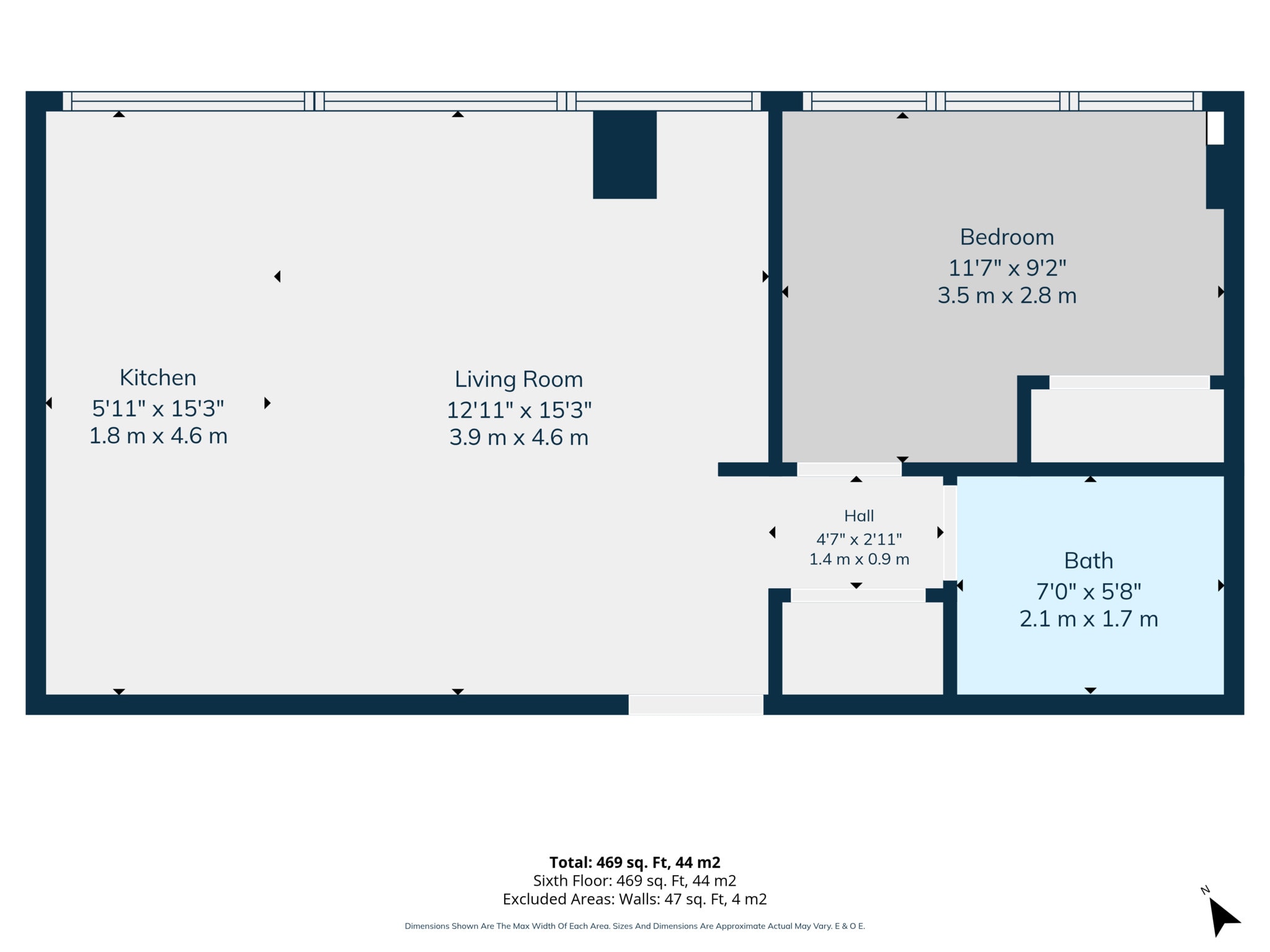 Olympic Way, Wembley floorplan
