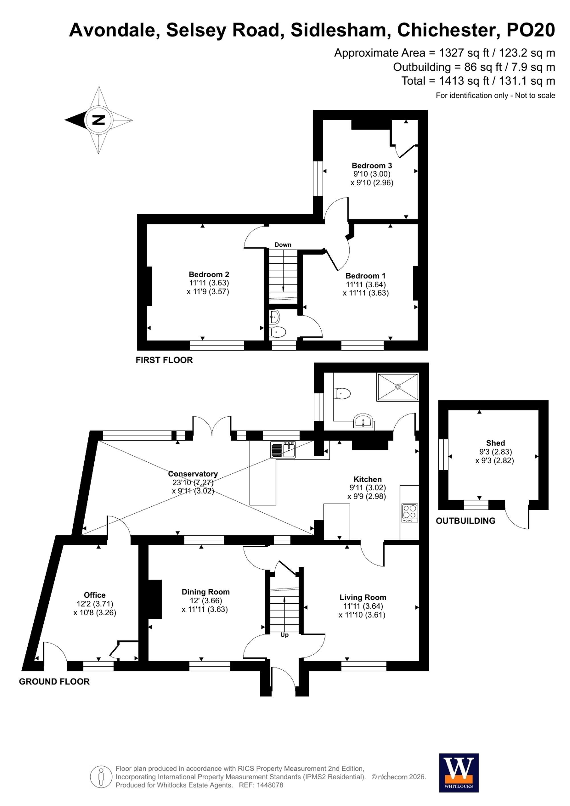 Avondale Selsey Road, Chichester floorplan