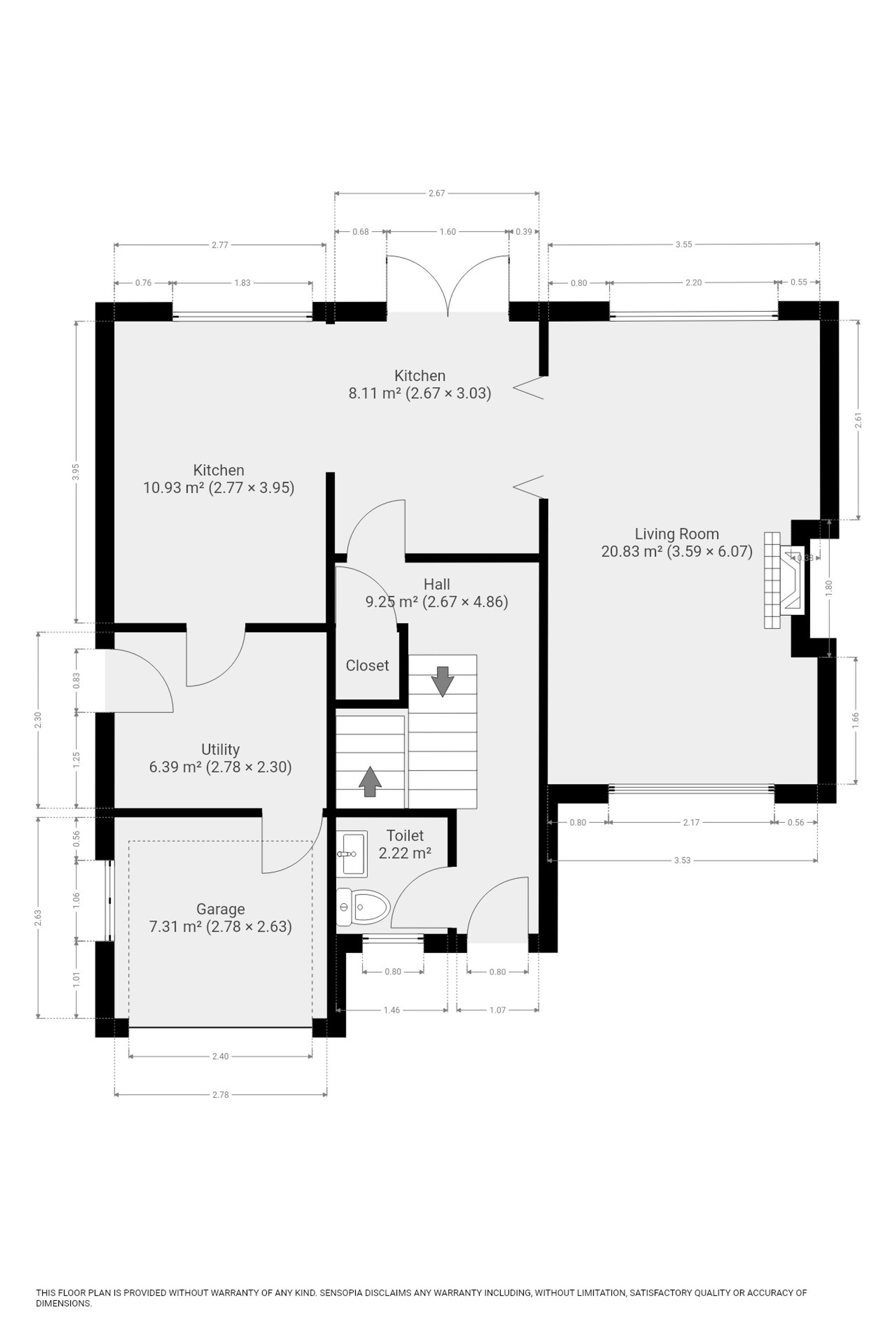 17 Briardene, Durham floorplan