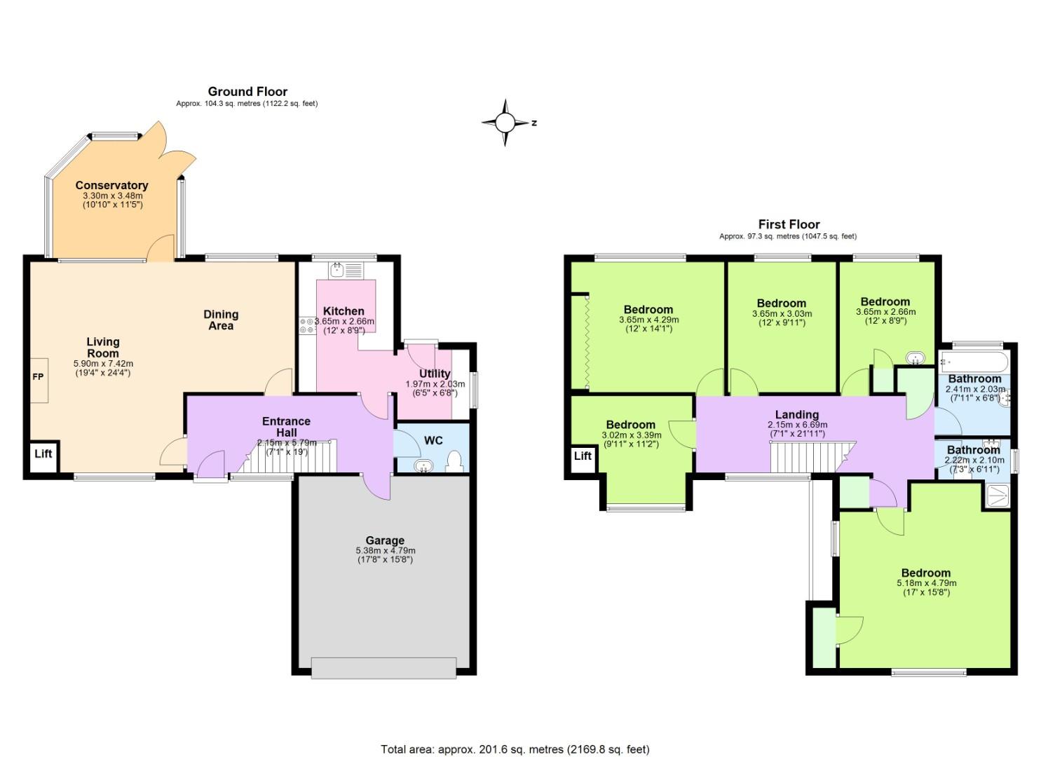Applegarth, Delville Avenue, Nottingham floorplan