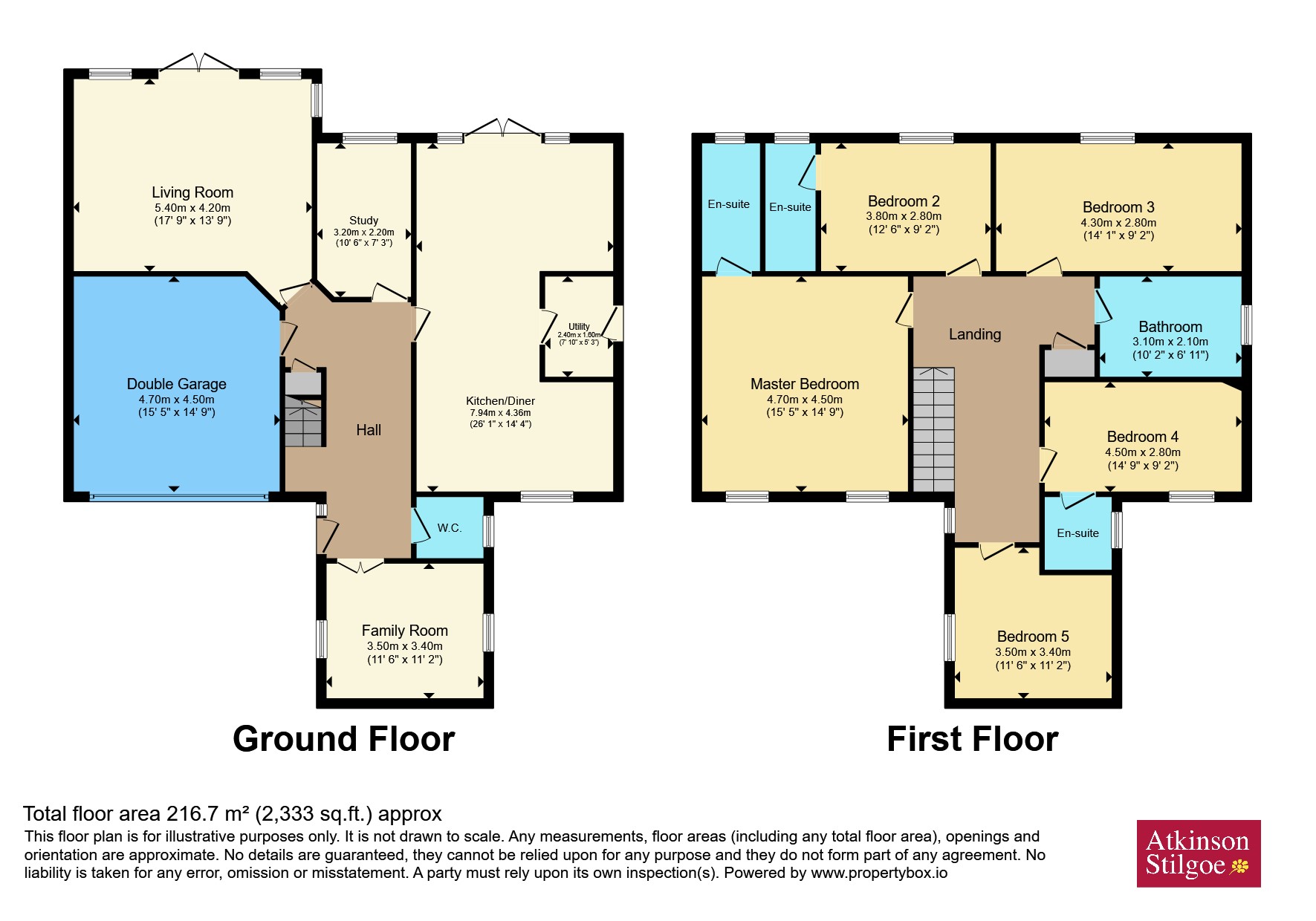 40, Arden Close, Balsall Common floorplan