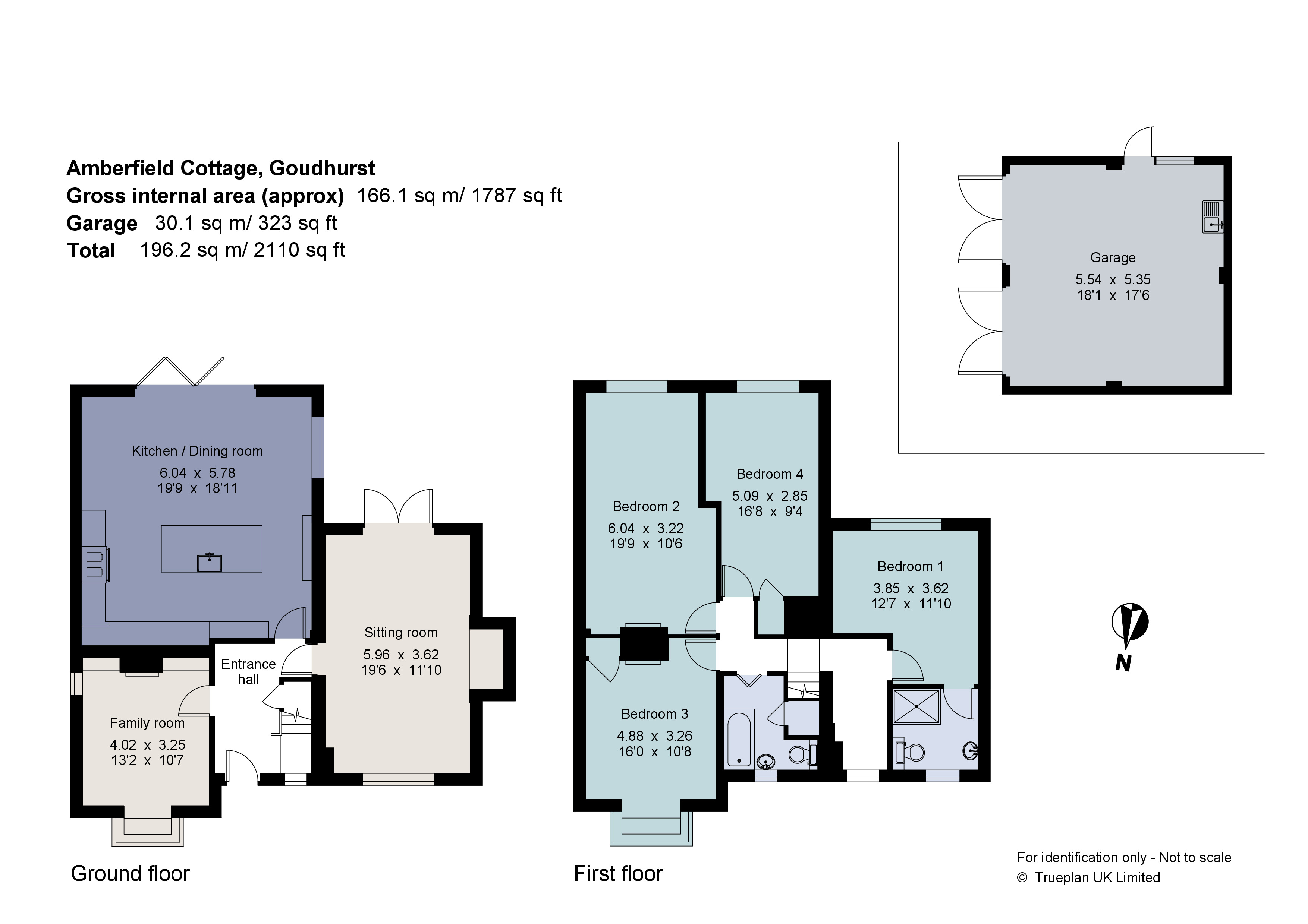 Amberfield Cottage,, Peasley Lane, Cranbrook floorplan