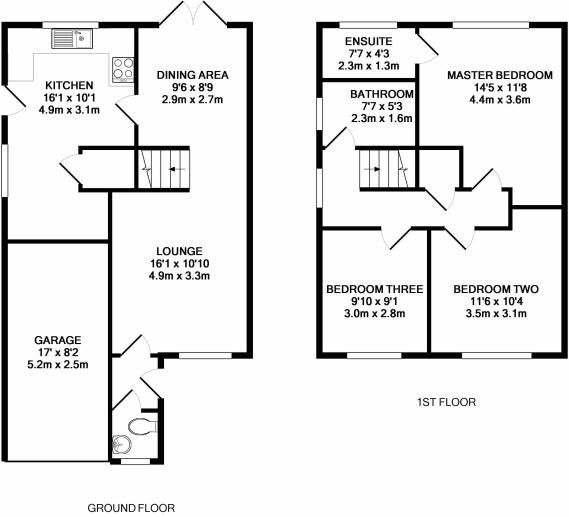 3 Bedrooms Detached house for sale in Stratus Close, Ackworth, Pontefract WF7