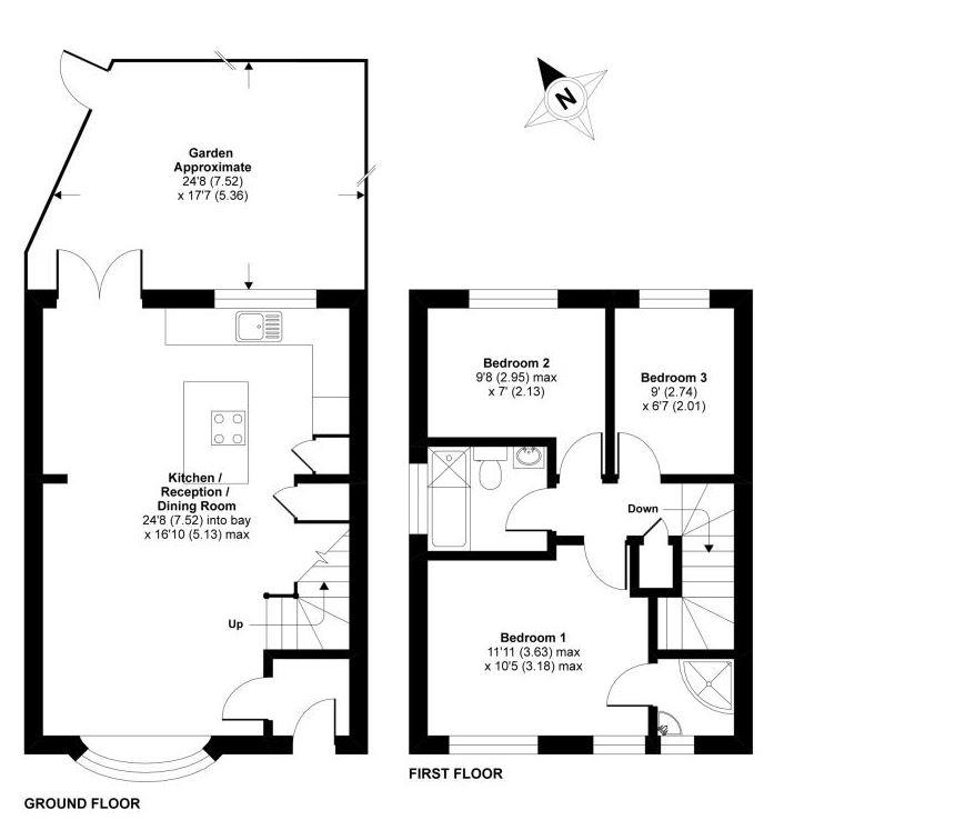 Gardiner Close, St. Pauls Cray, Orpington BR5, 3 bedroom end terrace