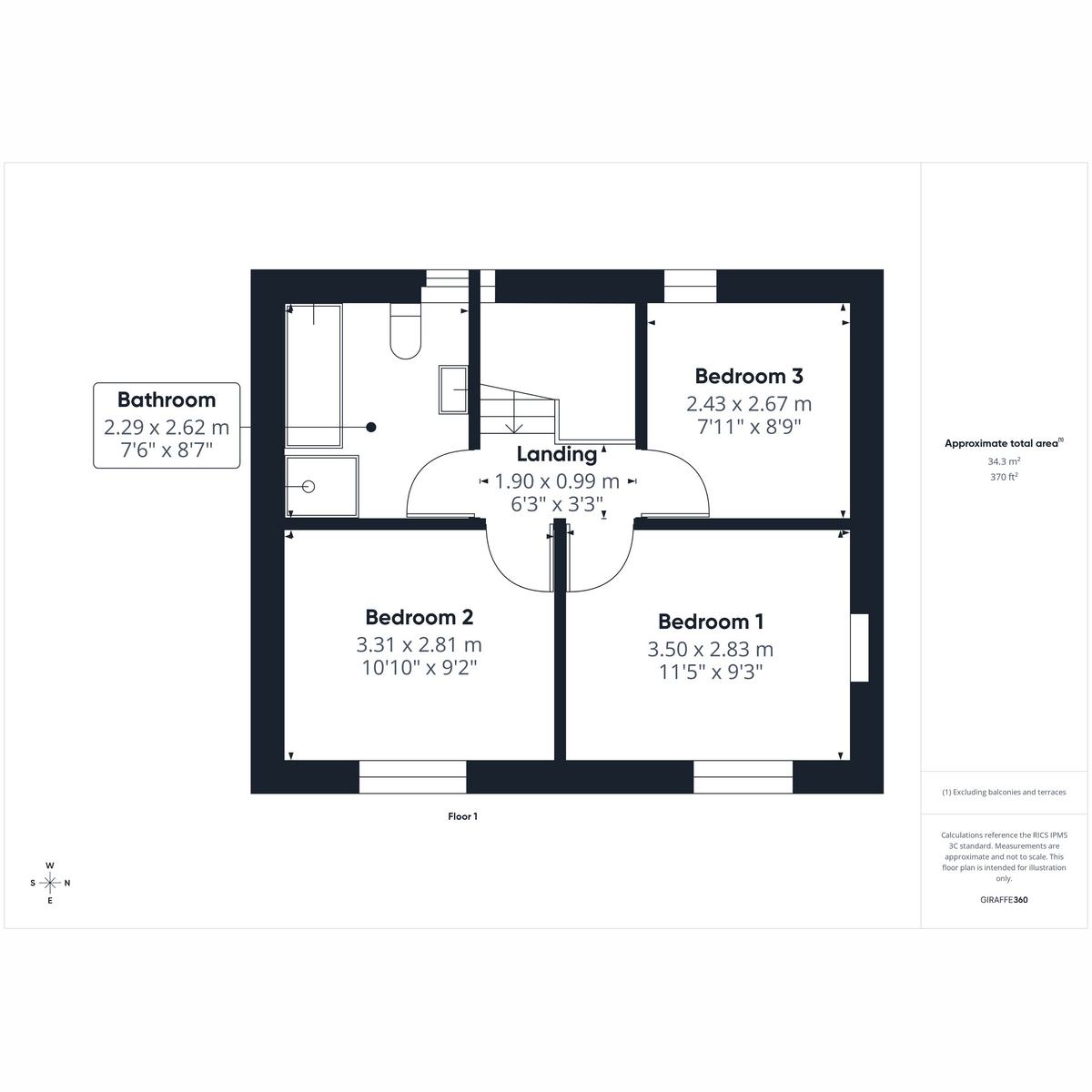 45, Church Street, Milnthorpe floorplan