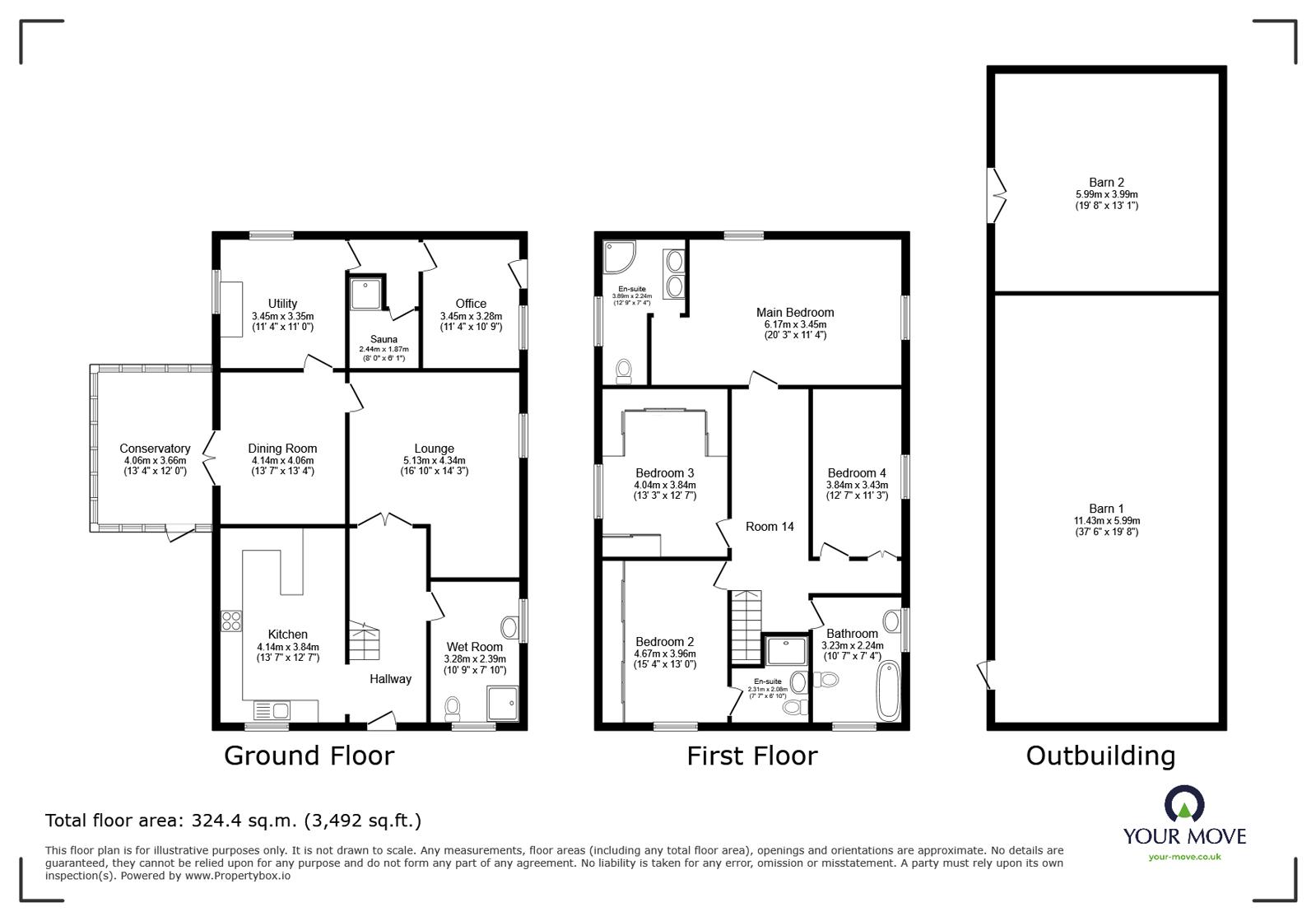 Earcroft Farm New House,, Sandy Lane, Lancashire floorplan