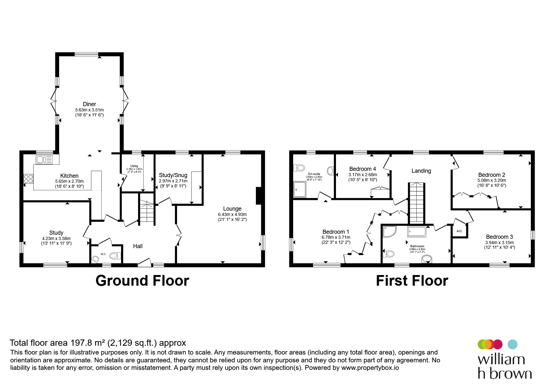 3, Pipwell Meadows, SPALDING floorplan