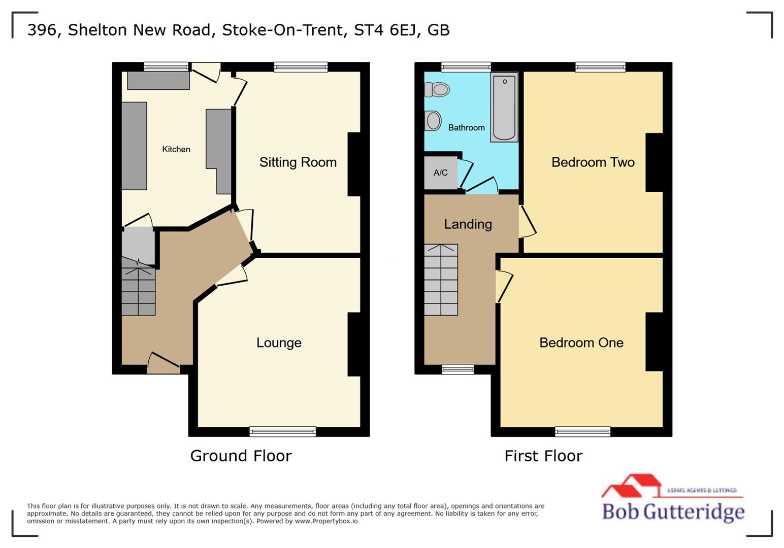 396, Shelton New Road, Stoke-On-Trent floorplan