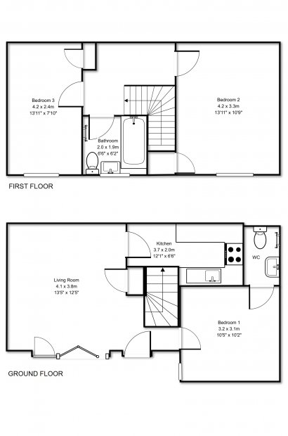 3 Bedrooms Flat to rent in Westbourne Place, Hove BN3