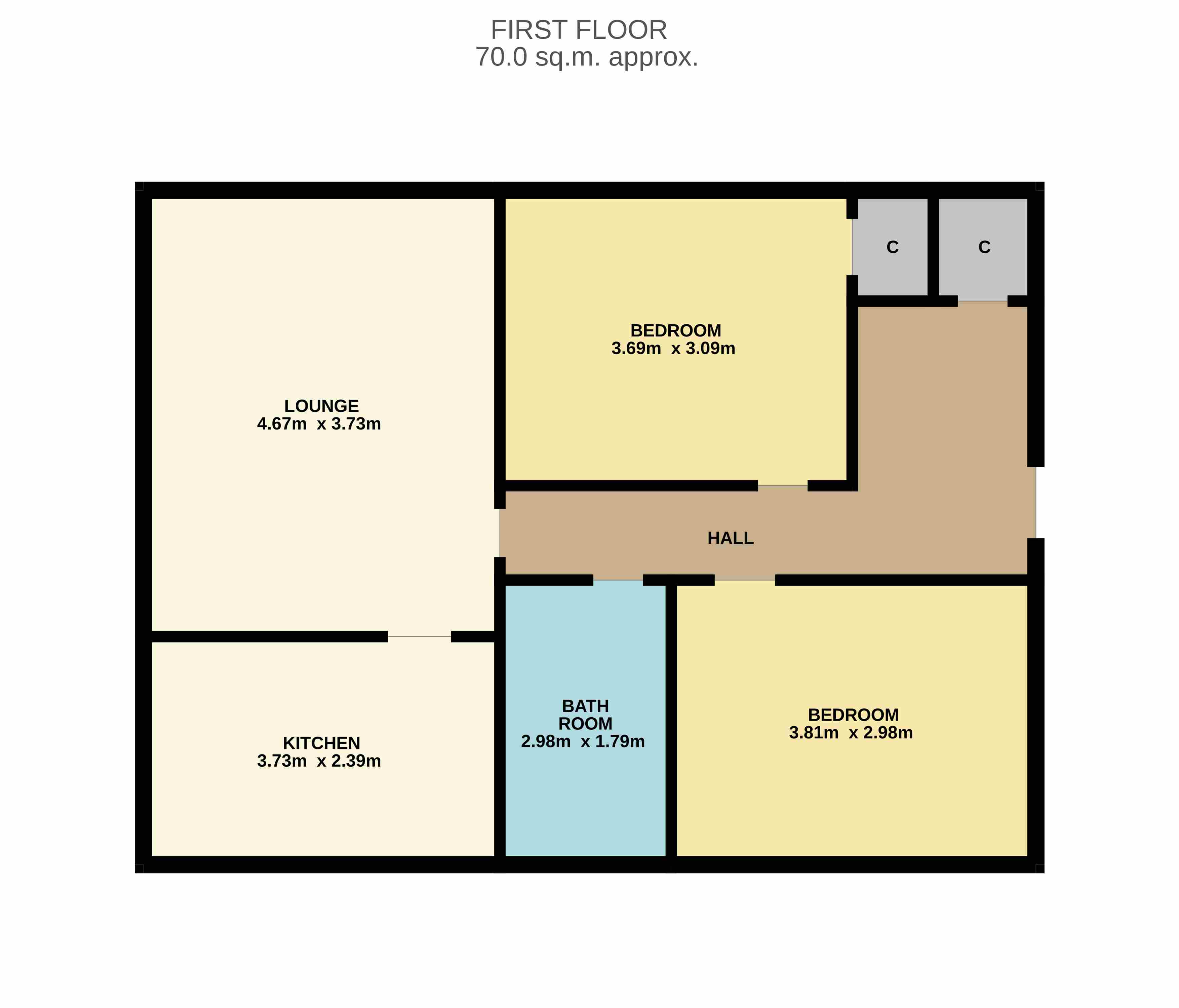 96, Yarrow Terrace, Dundee floorplan